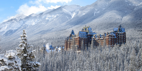 The Fairmont Banff Springs Hotel. Photo / Banff Lake Louise Tourism