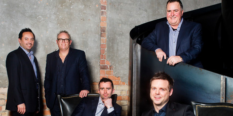 Chefs Warren Turnbull, Al Brown, Sean Marshall, Simon Gault and Ben Bayly will be sharing their culinary knowledge with the public during Auckland Restaurant Month. Photo / Babiche Martens