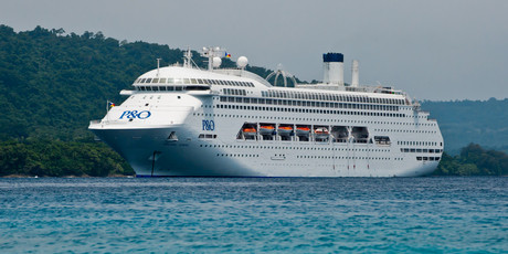The Pacific Jewel carries 1910 passengers. Photo / Jason Meaden