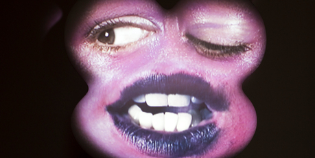 'Sang' by Tony Oursler, showing at Fox/Jensen Gallery. Photo / Natalie Slade