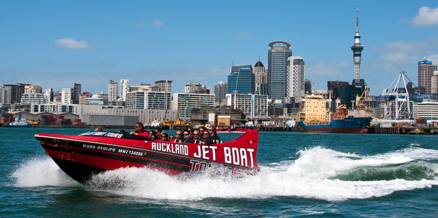 Auckland Jet Boat Tours. Photo / Action Adventure Videos