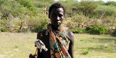 Hadza tribespeople of Tanzania trek great distances each day to seek food. Photo / Creative Commons Hadza tribespeople of Tanzania trek great distances each day to seek food. Photo / Creative Commons