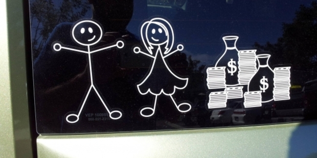 Flipping the bird at those stick figure car decals. Photo / Supplied