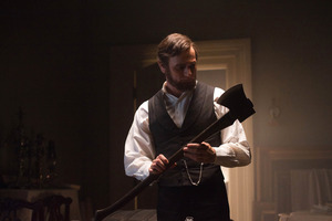Benjamin Walker portraying Abraham Lincoln in a scene from 'Abraham Lincoln: Vampire Hunter.' Photo / AP