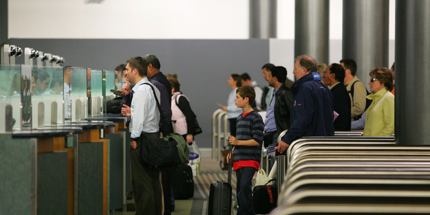 Auckland International Airport processed more than seven million international passengers, excluding transits, in the last year. Photo / Brett Phibbs