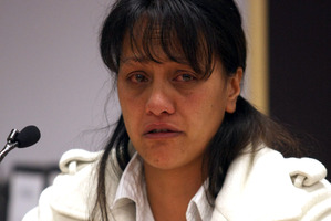 Macsyna King during the 2010 Coroner inquest into the death of her 3-month-old twins Chris and Cru Kahui. Photo / Dean Purcell