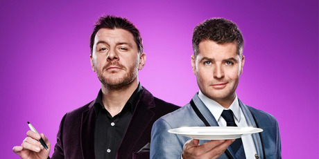 My Kitchen Rules' judges Peter Evans and Manu Feildel will be on our screens three nights a week in the latest series of the Aussie cooking show. Photo / Supplied