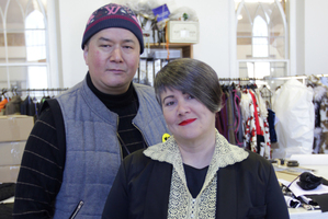 World designers Frances Hooper and Denise Lestrange-Corbet.
Photo / Doug Sherring