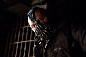 Tom Hardy as Bane in The Dark Knight Rises. Photo / Supplied