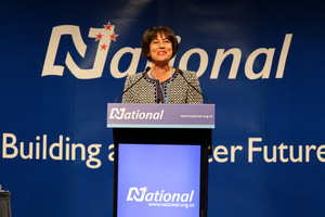 Hekia Parata at the National Party conference. Photo / Michael Craig