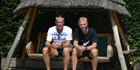 The New Zealand rowing coxless pair, three-times world champions Eric Murray and Hamish Bond, are confident favourites. Picture / Brett Phibbs