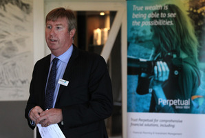 Perpetual chief executive Patrick Middleton. Photo / Duncan Brown
