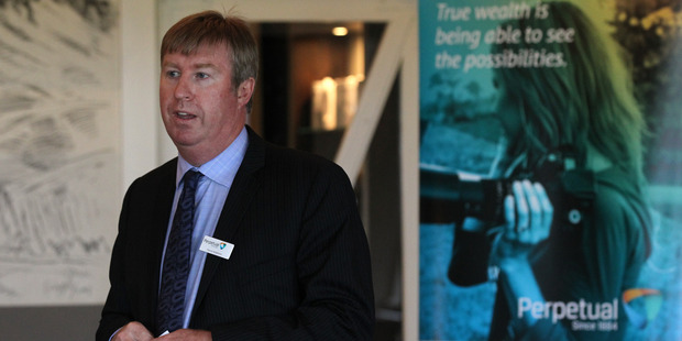 Perpetual chief executive Patrick Middleton. Photo / Duncan Brown