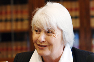 Former Speaker of the House Margaret Wilson. Photo / File