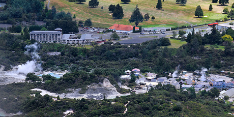 The Whakarewarewa Thermal Valley, a major Rotorua tourist attraction. Photo / File