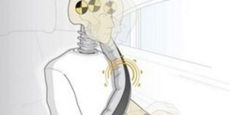 The seatbelt inflates when the car senses a crash. Photo / Supplied