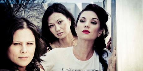 Anika Moa, Boh Runga and Hollie Smith worked well together despite their musical differences. Photo / Supplied
