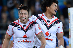 The Warriors need to muscle up tonight against Manly or start thinking about 2013. Photo / Getty Images.