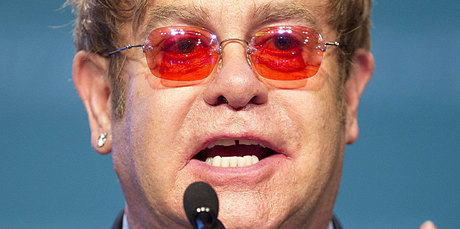 You won't see Elton John on Twitter any time soon. Photo / AP