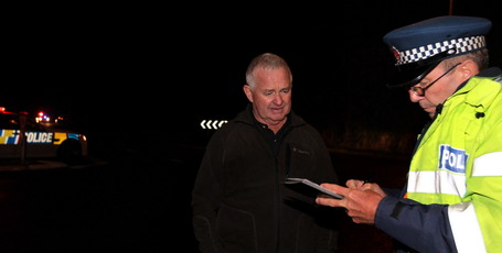 Garth McVicar was involved in a crash with prominent Hawke's Bay lawyer Nigel Hewat. Both escaped injury. Photo / Hawke's Bay Today Garth McVicar was involved in a crash with prominent Hawke's Bay lawyer Nigel Hewat. Both escaped injury. Photo / Hawke's Bay Today
