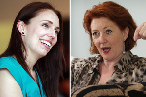 Labour MP Jacinda Ardern, left, and National MP Maggie Barry. Photos / File