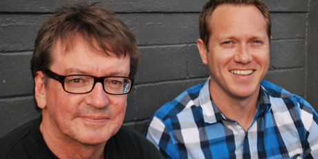Soundroom - Tom Fox (L) and Marshall Smith. Photo / Supplied