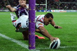 Tupou played his 49th NRL match last night. Photo / Getty Images