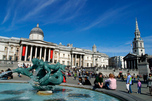 Trafalgar Square, London. Photo / Thinkstock