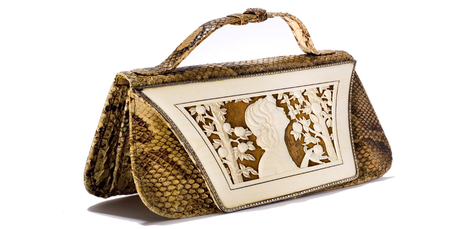 A purse from Amersterdam's Museum of Bags and Purses. Photo / Supplied