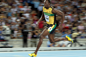 With athletes such as Bolt, and advancements in technology and our understanding of the human body, a ceiling to human performance still seems a long way off. Photo / Michael Steele.