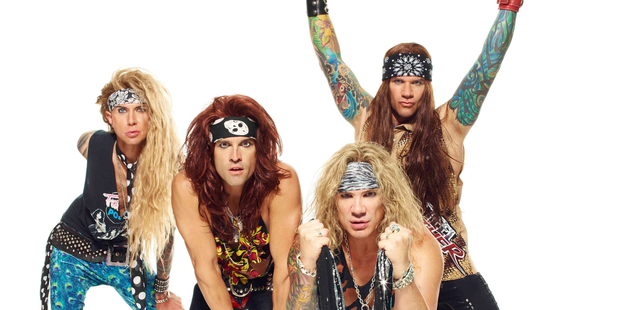 Steel Panther. Photo / Supplied