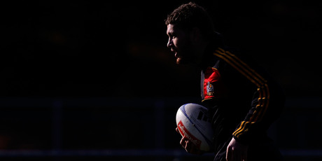 Halfback Tawera Kerr-Barlow is professional and has a real focus on his game, says Chiefs coach Dave Rennie. Picture / Getty Images