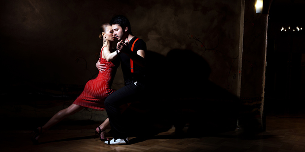 Tango dancers move as a single entity. Photo / Getty Images