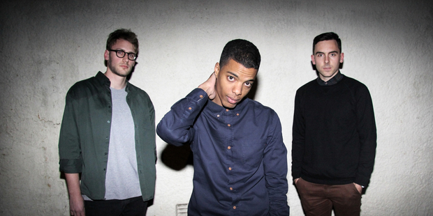 Mo Kheir (centre), with Joe Pascoe (left) and Brandon Nigri of the Wyld says the trio are working hard on making their live shows entertaining and full of energy. Photo / Supplied