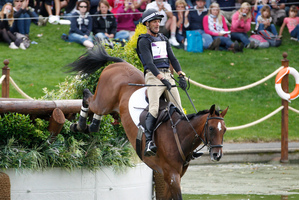 Mark Todd riding Campino at Greenwich Park Equestrian Centre in London. Photo / Mark Mitchell
