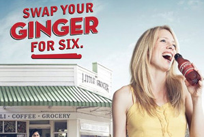 The ginger beer campaign tells parents of ginger-haired children to trade them in. Photo / Supplied
