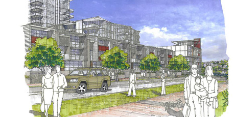 A developer wants to build high-rise apartments at the Milford Shopping Centre. Photo / Supplied