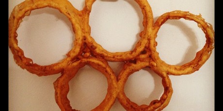 New and improved Olympic rings. Photo / Supplied