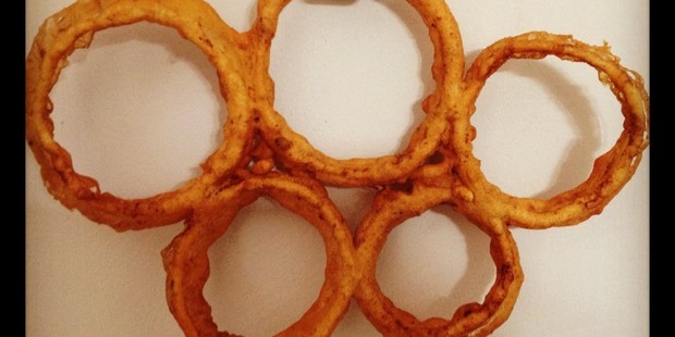 New and improved Olympic rings. Photo / Supplied