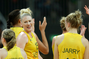 The Australian women's basketball team sat in economy, unlike their male counterparts who were treated to more leg room in business.
Photo / AP