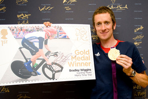 Bradley Wiggins went on a bender following his gold medal win. Photo / AP.