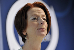 Australia's Prime Minister Julia Gillard. Photo / AP