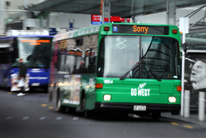 Buses will replace trains tomorrow and on Sunday during a closure of Auckland's railway system for work. Photo / Doug Sherring
