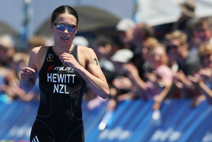 New Zealand triathlete Andrea Hewitt. Photo / Greg Bowker.