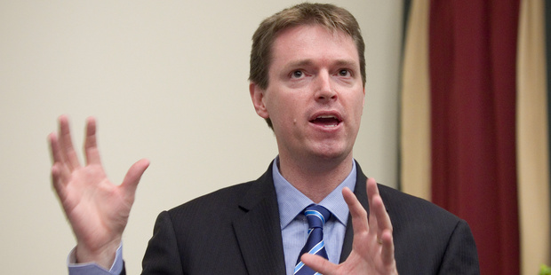 Conservative Party leader Colin Craig told TV3's 'The Nation' programme this morning that people chose to be homosexual and factors other than genetics could determine whether someone was gay. Photo / Natalie Slade