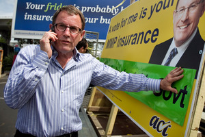John Banks will not live down the stain on his reputation left by 'anonymous' donations to his last Auckland mayoral campaign. Photo / Natalie Slade
