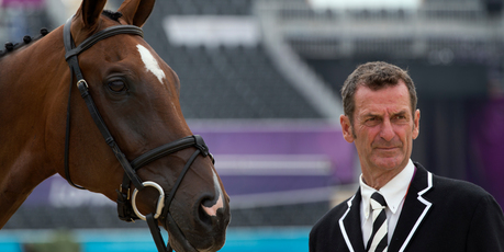 New Zealand's Mark Todd with his horse Campino. Photo / Mark Mitchell