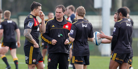 Chiefs coach Dave Rennie and his assistants have a strong grasp on instruction skills and group psychology as ex teachers. Photo / Christine Cornege