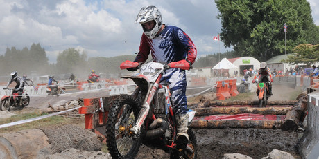 Hokianga's Mitchell Nield (Gas Gas EC300) scored another national title at Taupo this season. Photo / APN