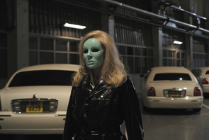 Kylie Minogue appears in an ode to musicals in Holy Motors, a 'surreal dream of a movie' by eccentric French director Leos Carax. Photo / Supplied